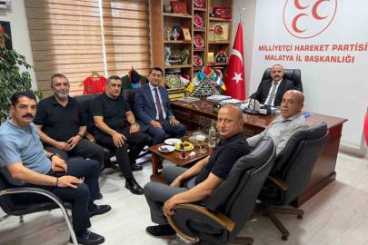 MTSO Başkan adayı Mahmut Boyraz’dan MHP teşkilatına hayırlı olsun ziyareti