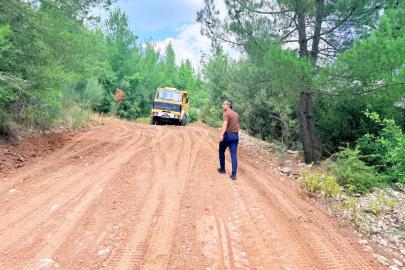 Yayla yollarında bakım çalışmaları