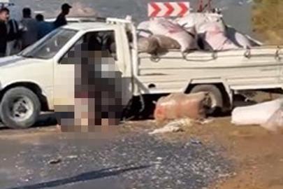 Alanya'da kaza yapan kamyonet sürücüsü yaşamını yitirdi