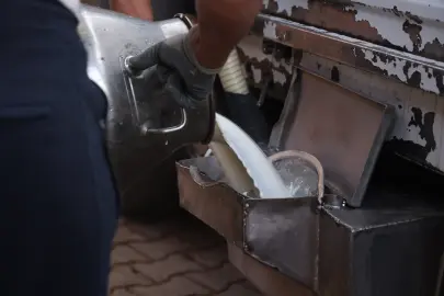Antalya'da süt üreticilerine tank desteği