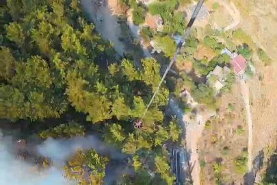 Antalya'nın 2 ilçesinde orman yangını