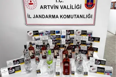 Artvin'de kaçakçılıkla mücadelede 10 gözaltı!