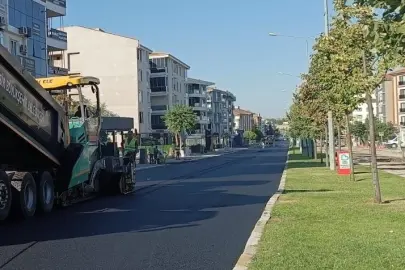 Balıkesir Altıeylül’de Savaştepe Caddesi modern yüzüne kavuştu