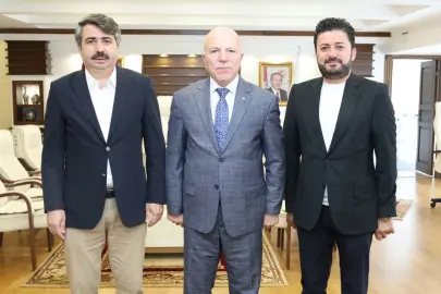 Başkan Yılmaz’dan Erzurum'a nezaket ziyaret