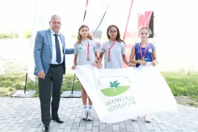 Bursa Osmangazi’de nefes kesen duatlon yarışları