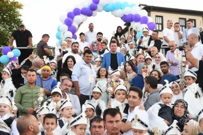Bursa'da 40 mahalleden 200 çocuk sünnet şöleninde buluşuyor