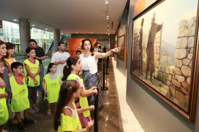 Bursa'da Osmangazi Belediyesi’nden çocuklara tarih yolculuğu