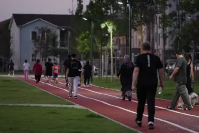 Düzce Merkez Park’ta spor etkinliklerine yoğun ilgi