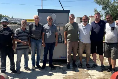 Edirne Keşan'da 'kartlı hayır' çeşmesine kavuştu