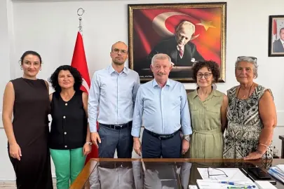 ERÇED’den Kaymakam Mercan’a ziyaret