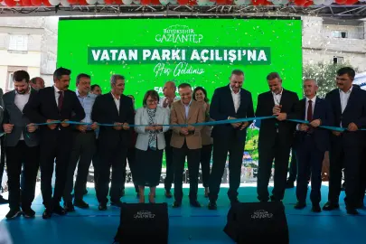 Gaziantep'in çehresini değiştirecek yeni park açıldı