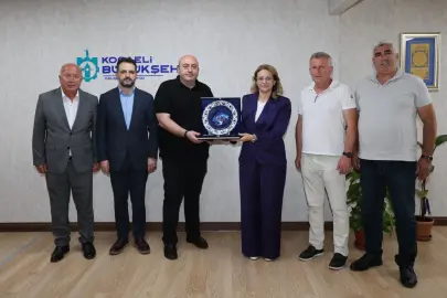 Gürcistan Kutaisi heyetinden Kocaeli Büyükşehir’e ziyaret