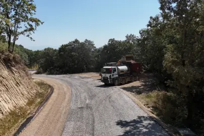 İnegöl’de kırsal 6 mahallenin yolu yenileniyor