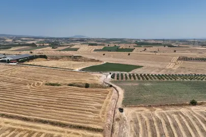 Karacabey'de 38 bin 850 dekar arazi modern sulamaya kavuşuyor