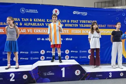 Kayseri Kocasinan'ın gururu Türkiye şampiyonu oldu