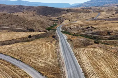 Malatya Yazıhan'ın yol standardı yükseldi