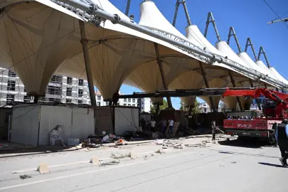 Malatya’da konteynerler kaldırılıyor