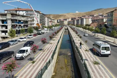 Malatya'da yeşil alanlar peyzajla güzelleşiyor