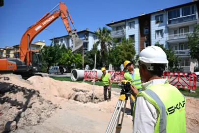 Manisa Büyükşehir 27 yıllık altyapı sorununa neşter
