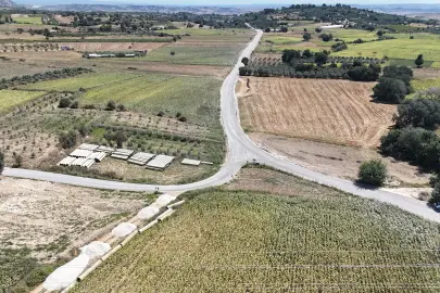 Mersin’de kırsal yollarda 21 kilometrelik asfalt çalışması