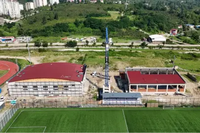 Ordu Altınordu'da sporculara modern spor tesisi