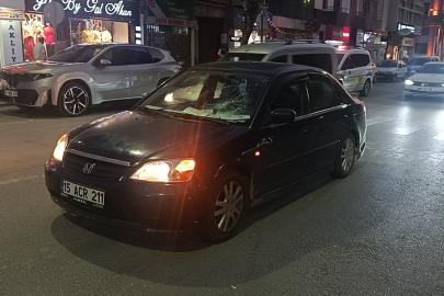 Otomobilin çarptığı yaya yaralandı