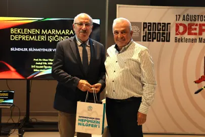 Prof. Dr. Okan Tüysüz uyarılarını Nilüfer'den yaptı