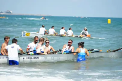 Samsun’da Deniz Küreği Şampiyonası başladı