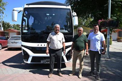 Sporculara yeni otobüs