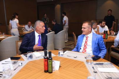 TFF Başkanı Hacıosmanoğlu ve 1'inci Lig kulüpleri Bodrum'da buluştu