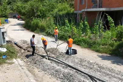 Trabzon Büyükşehir’den Araklı Ortaköy’e güçlü altyapı