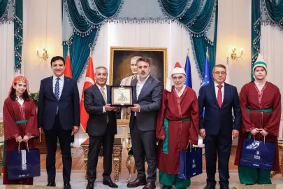 Bursa'nın ahileri belli oldu... Başkan Vekili Biba ahileri ağırladı
