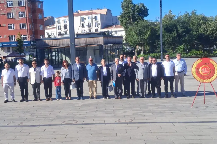 CHP’nin 103. kuruluş yıl dönümü Keşan’da da törenle kutlandı