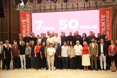 Davut Çetin'den ATSO için 7 temada 50 proje