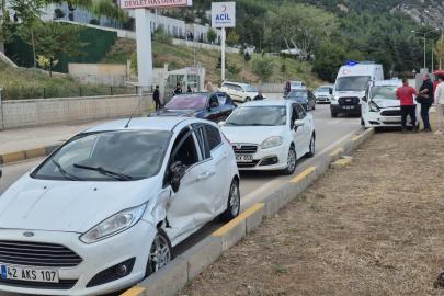 Eğirdir'de kaza: 2 yaralı