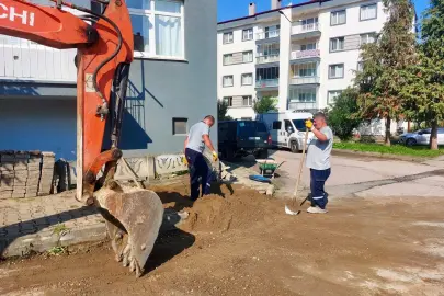 Giresun’da altyapı ve üstyapı çalışmaları sürüyor