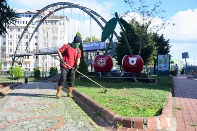 Giresun’da park ve meydanlar yenileniyor
