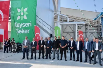 Kayseri Şeker’de 72. kampanya döneminin ilk ateşi yenildi