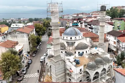 Kocaeli Kuruçeşme Merkez Camii’nde çalışmalar sürüyor