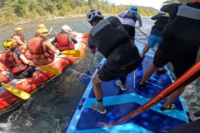 Köprülü Kanyon'da ilk Big SUP deneyimi