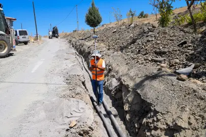 Malatya MASKİ, Hacıyusuflar'da içme suyu altyapısını yeniliyor