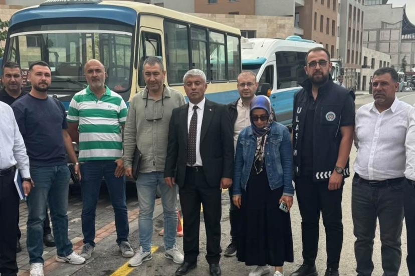Malatya’da minibüs ve taksiler için durak düzenlemesi