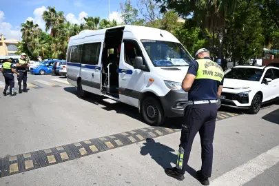 Mersin’de okul servislerine sıkı denetim