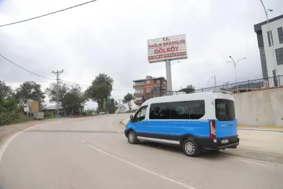 Ordu’da Gölköy dolmuş hattı hizmete girdi