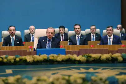 Cumhurbaşkanı Erdoğan'dan Türk Dünyası'na birlik çağrısı... Dönem başkanlığı Türkiye'ye geçti