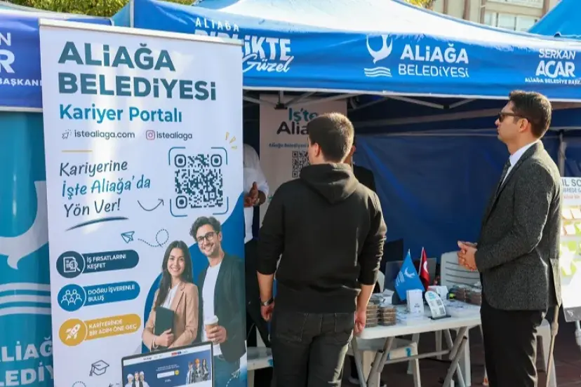 İzmir Aliağa'da KariyerİZM ve İş Fuarı düzenlendi