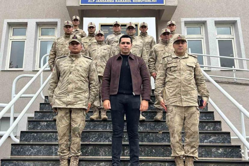 Kemah Kaymakamı Tutay’dan Alp Jandarma Karakolu’na ziyaret